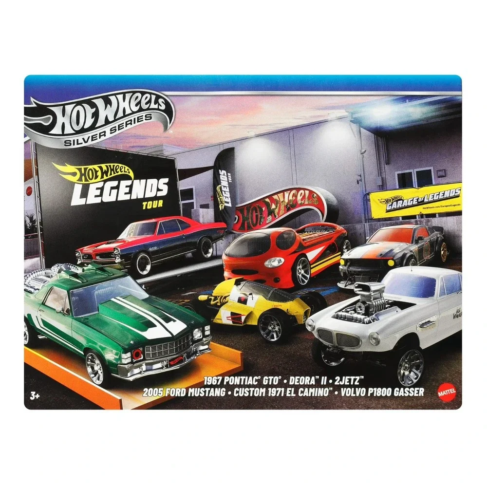 Hot Wheels Silver Series 2025 Legends Tour Garage Of Legends Box‎ (2 BOXES)